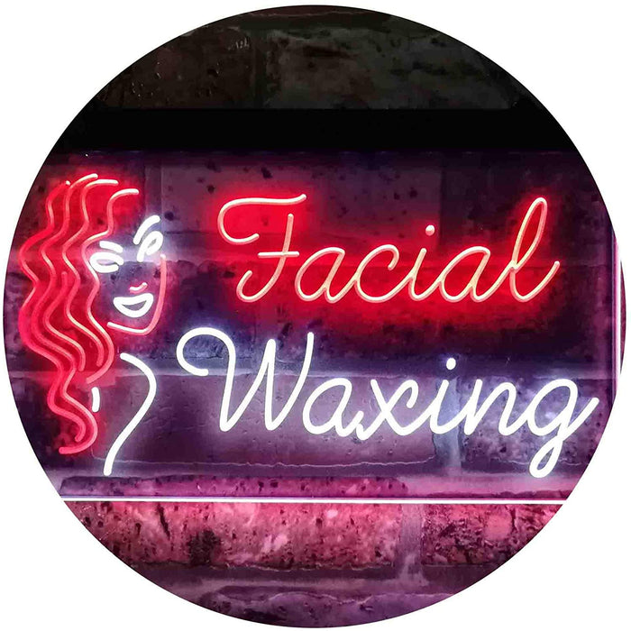 Facial Waxing LED Light Sign - Way Up Gifts
