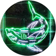 Shark Man Cave LED Light Sign - LED Gift Works