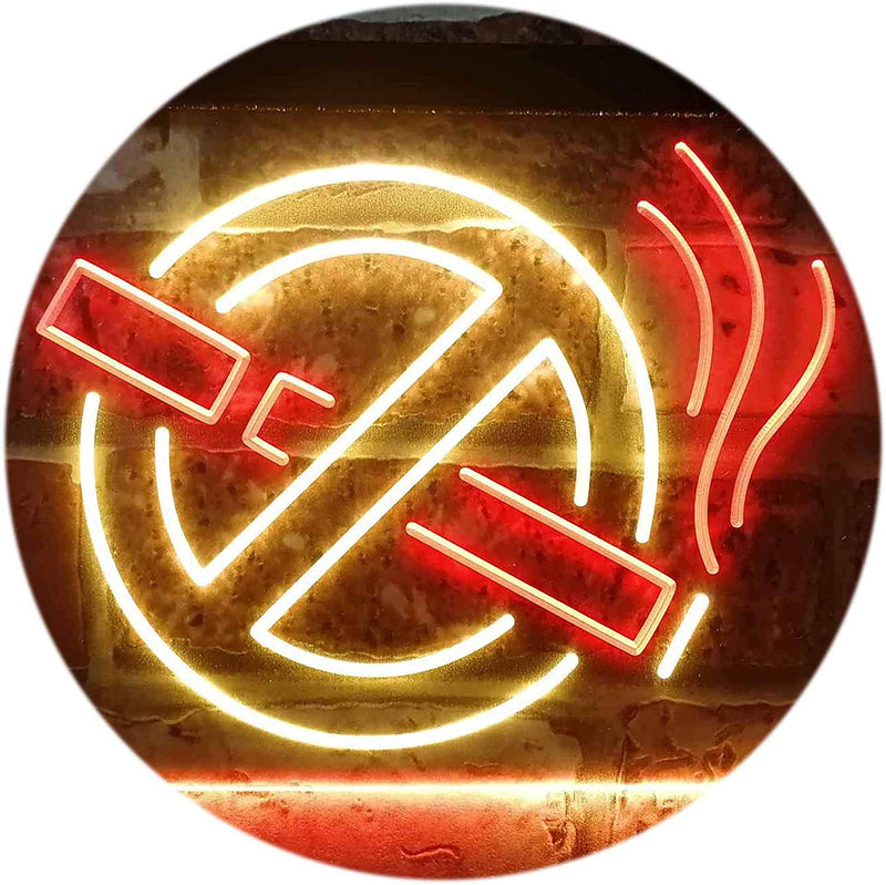No Smoking LED Light Sign - LED Gift Works