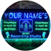 Personalized Recording Studio LED Light Sign - Way Up Gifts