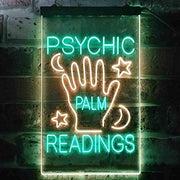Fortune Teller Psychic Palm Readings LED Light Sign - LED Gift Works