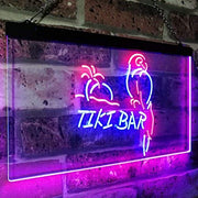 Parrot Tiki Bar LED Light Sign - LED Gift Works