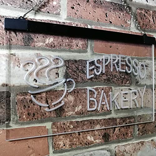 Coffee Espresso Bakery LED Light Sign - LED Gift Works