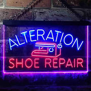 Alteration Shoe Repair LED Light Sign - LED Gift Works