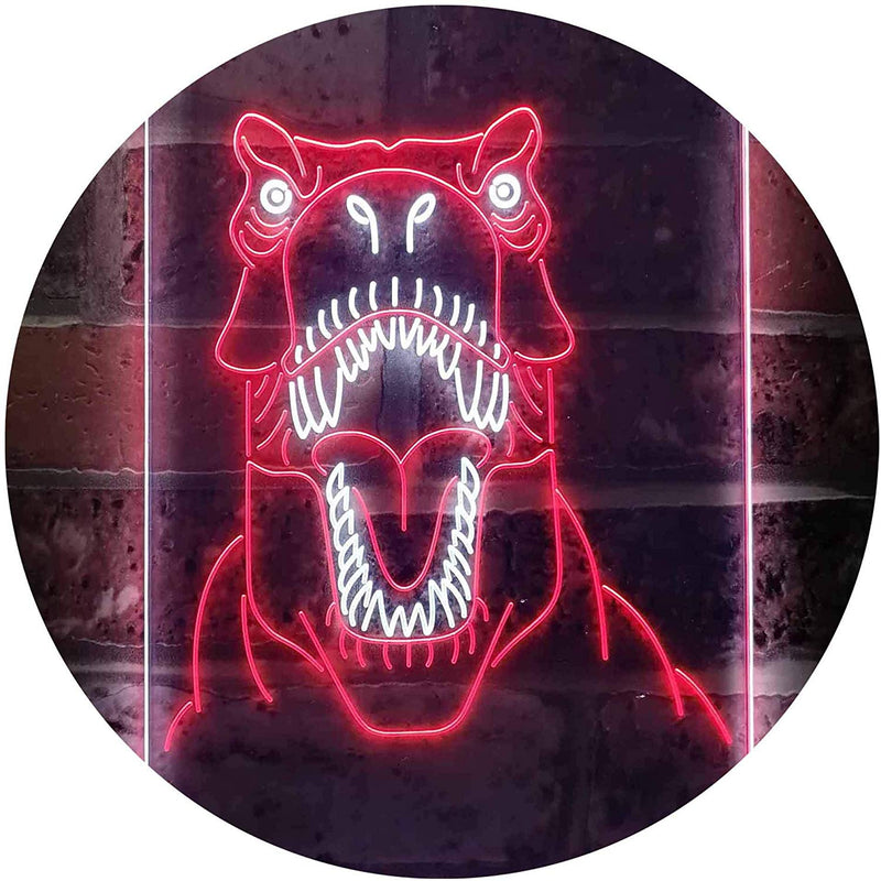 Dinosaur T-Rex LED Light Sign - LED Gift Works