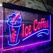 Ice Coffee LED Light Sign - LED Gift Works