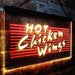 Hot Chicken Wings LED Light Sign - Way Up Gifts