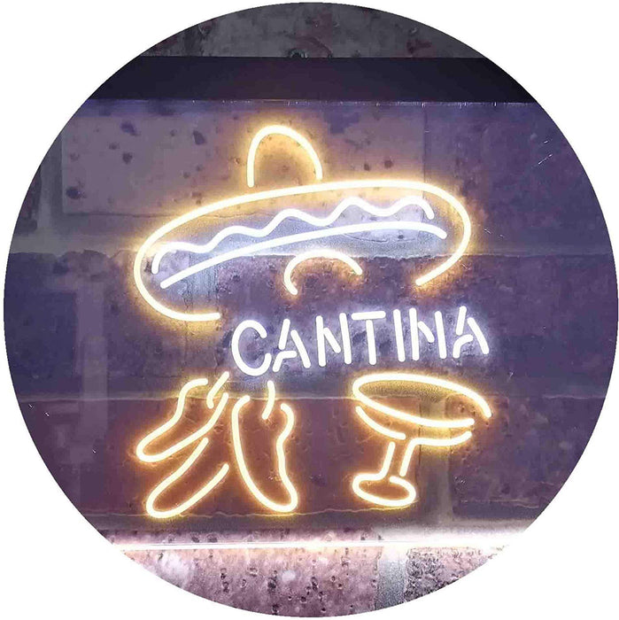 Mexican Bar Beer Cantina LED Light Sign - Way Up Gifts