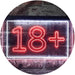 Adults Only 18+ LED Light Sign - Way Up Gifts
