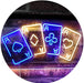 Four Aces Poker Casino LED Light Sign - Way Up Gifts