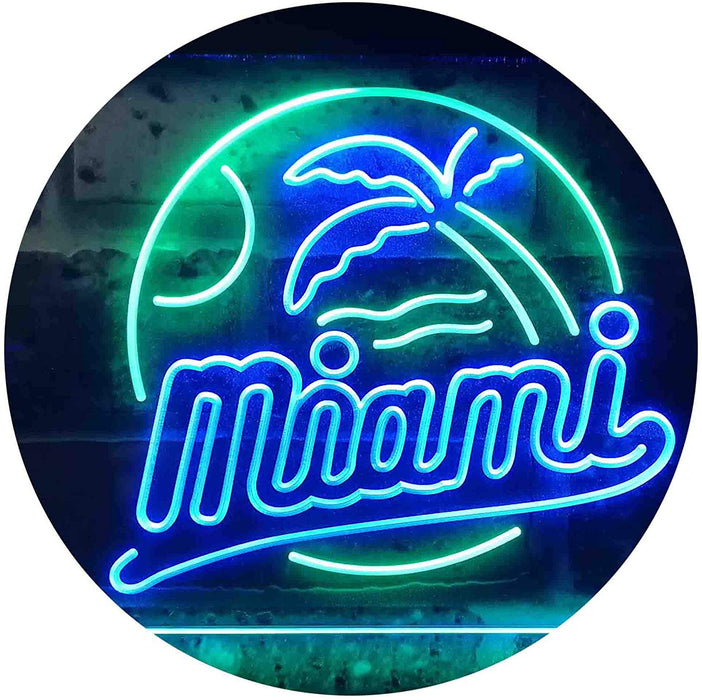 Miami Florida LED Light Sign - Way Up Gifts