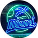 Miami Florida LED Light Sign - Way Up Gifts