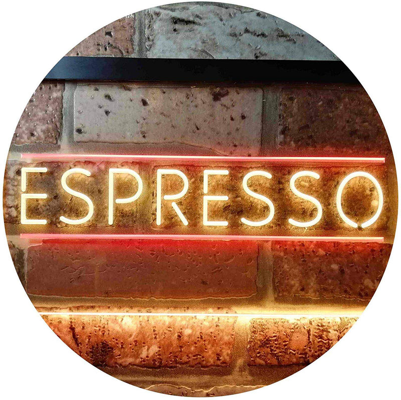 Coffee Shop Espresso LED Light Sign - LED Gift Works