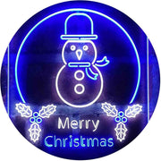 Merry Christmas Decoration Snowman LED Light Sign - LED Gift Works