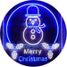 Merry Christmas Decoration Snowman LED Light Sign - Way Up Gifts