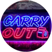 Food to Go Carry Out LED Light Sign - LED Gift Works
