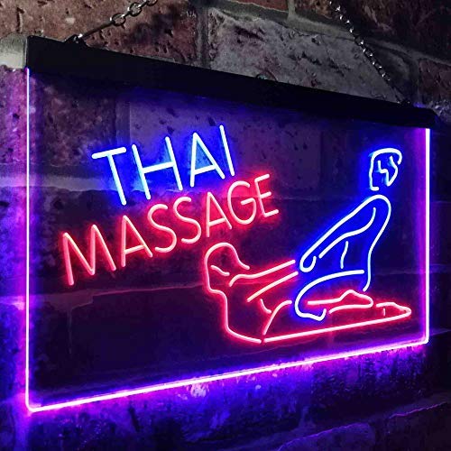 Thai Massage LED Light Sign - LED Gift Works