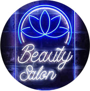 Flower Decor Beauty Salon LED Light Sign - LED Gift Works