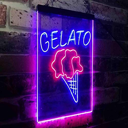 Ice Cream Gelato LED Light Sign - LED Gift Works