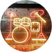 Drum Set Music Instruments LED Light Sign - Way Up Gifts