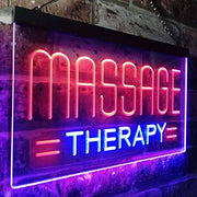 Massage Therapy LED Light Sign - LED Gift Works