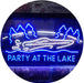 Party at The Lake Cabin Decor LED Light Sign - Way Up Gifts