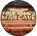 Personalized Sports Baseball Theme Man Cave LED Light Sign - Way Up Gifts