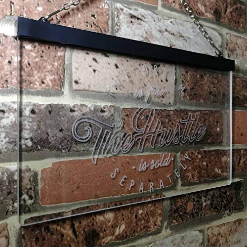 Dream Free Hustle Sold Separately LED Light Sign - Way Up Gifts