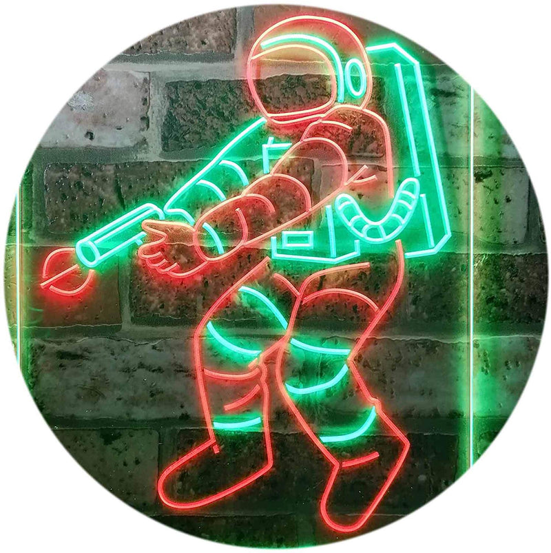 Space Astronaut LED Light Sign - LED Gift Works