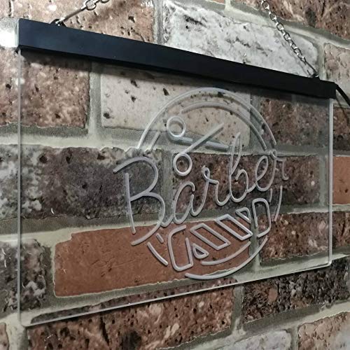 Barber LED Light Sign - LED Gift Works