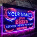 Personalized Bistro LED Light Sign - Way Up Gifts