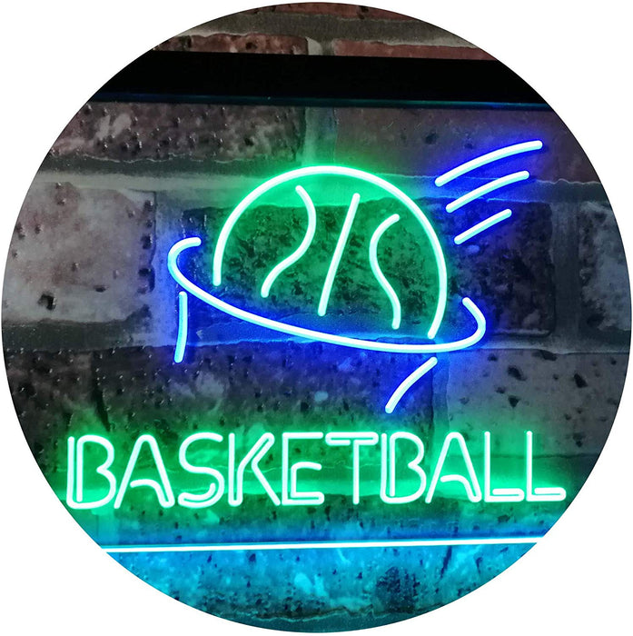 Basketball Wall Decor LED Light Sign - Way Up Gifts