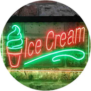 Ice Cream LED Light Sign - LED Gift Works