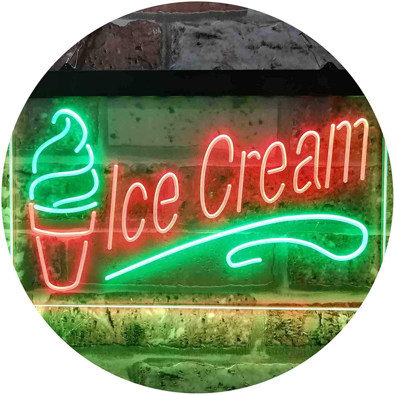Ice Cream LED Light Sign - LED Gift Works