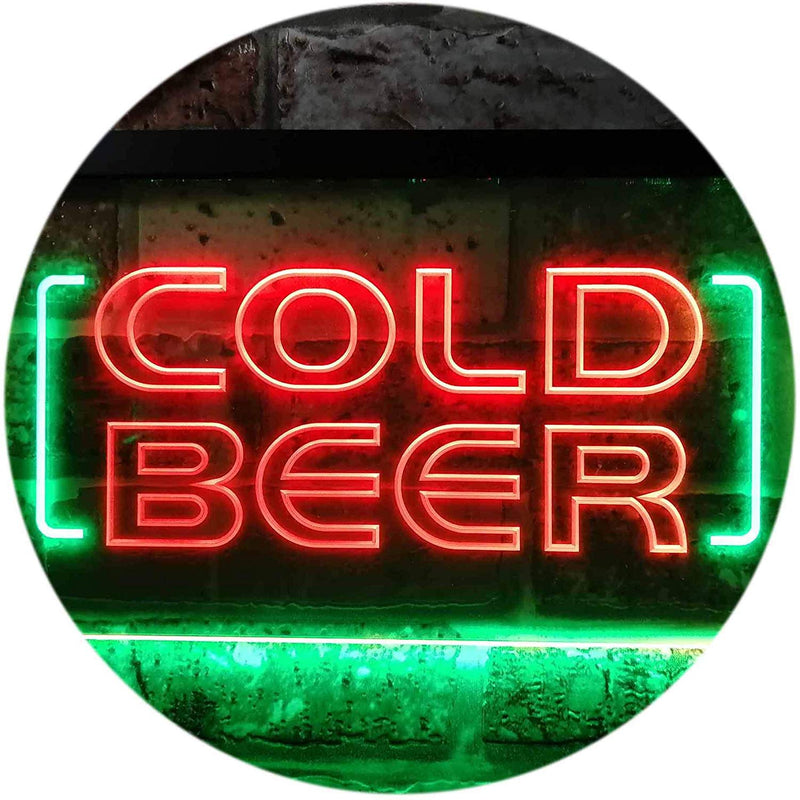 Cold Beer LED Light Sign - LED Gift Works