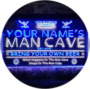 Personalized Sports Soccer Theme Man Cave LED Light Sign - LED Gift Works