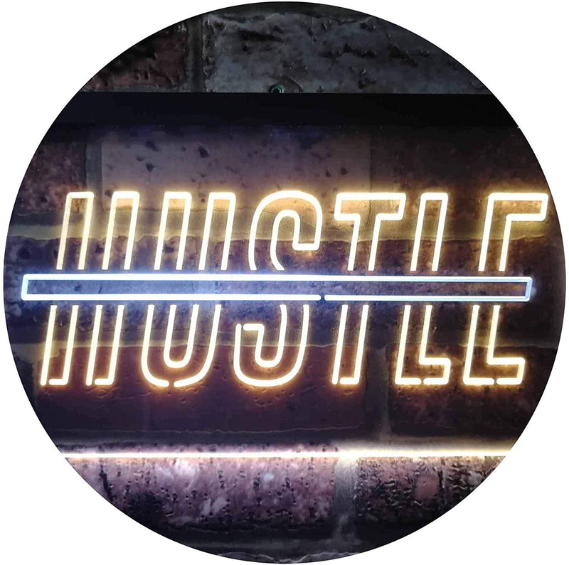 Hustle LED Light Sign - LED Gift Works