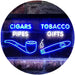 Cigar Pipes Tobacco Gifts LED Light Sign - Way Up Gifts