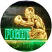 Fitness Gym Boxer Fight Boxing Man Cave LED Light Sign - Way Up Gifts