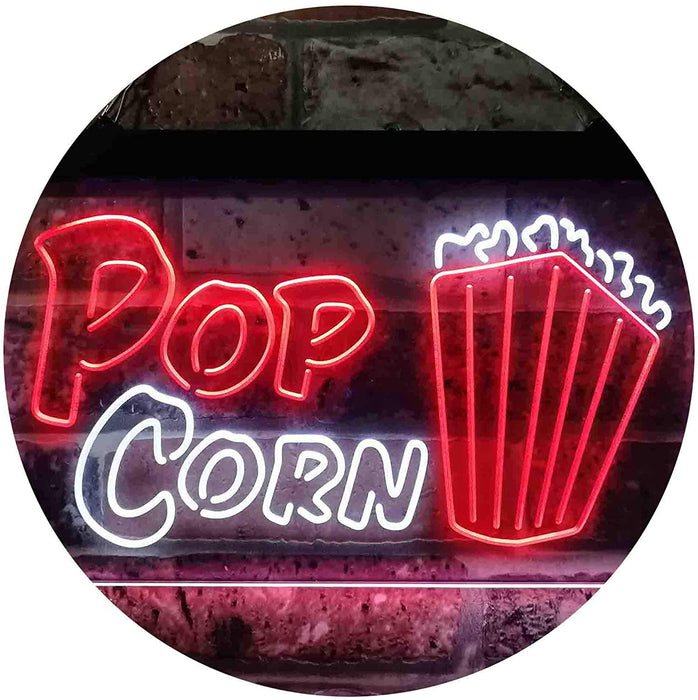 Movie Theater Popcorn LED Light Sign - Way Up Gifts