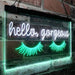 Eyelash Hello Gorgeous LED Light Sign - Way Up Gifts