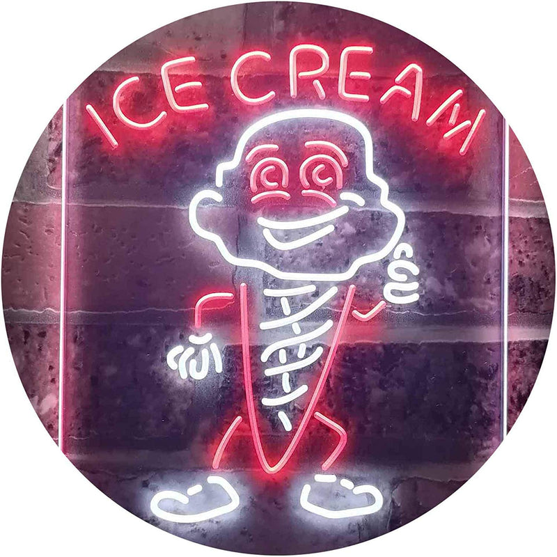 Ice Cream LED Light Sign - LED Gift Works