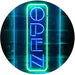 Vertical Open Sign LED Light Sign - Way Up Gifts