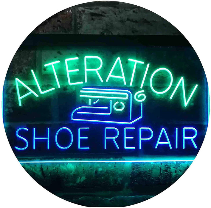 Alteration Shoe Repair LED Light Sign - Way Up Gifts