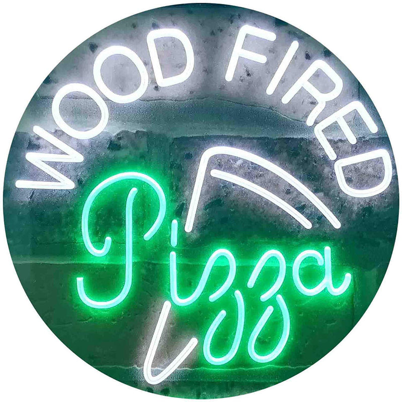 Wood Fired Pizza LED Light Sign - LED Gift Works