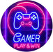 Gamer Play Win Game Room LED Light Sign - Way Up Gifts