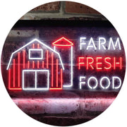 Farm Fresh Food LED Light Sign - LED Gift Works