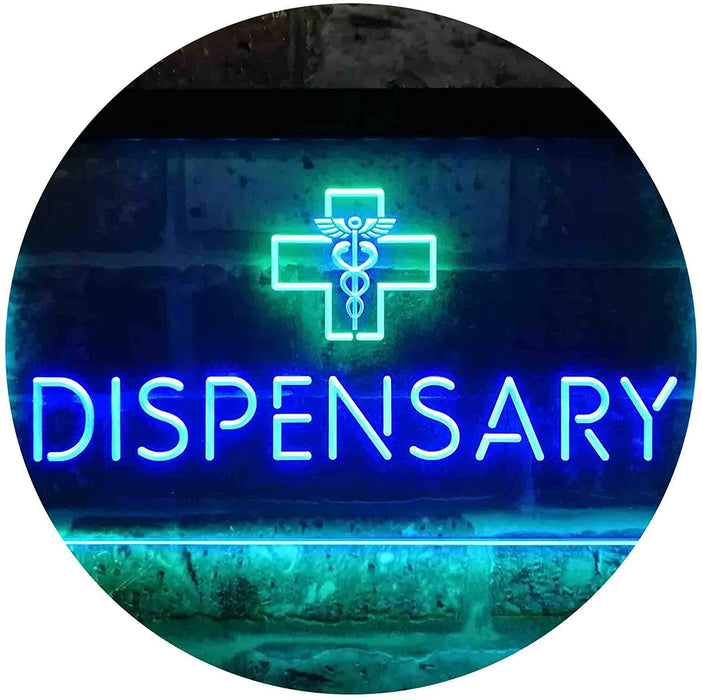 Medical Marijuana Dispensary LED Light Sign - Way Up Gifts