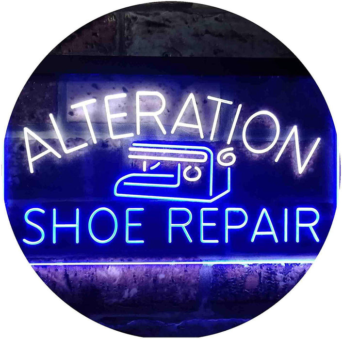 Alteration Shoe Repair LED Light Sign - Way Up Gifts