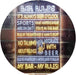 Bar Rules LED Light Sign - Way Up Gifts